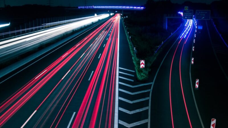 Incydent na autostradzie A4 koło Wrocławia: Mężczyzna skoczył z wiaduktu