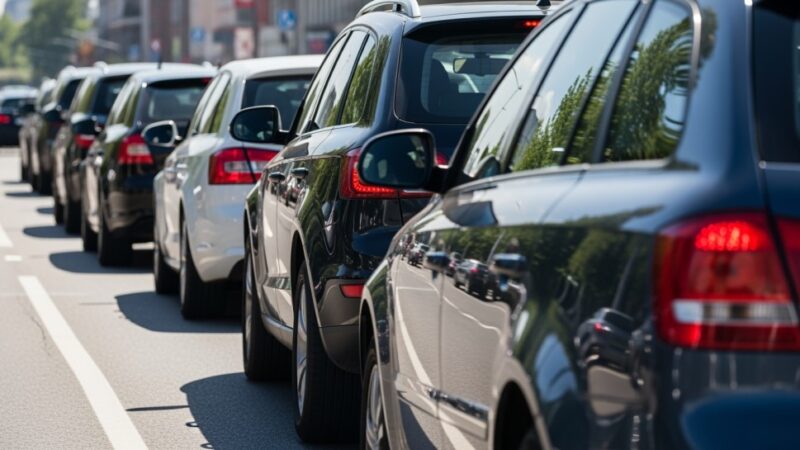 Gigantyczne korki na A4 pod Wrocławiem: kierowcy utknęli w zatorze przez remonty!