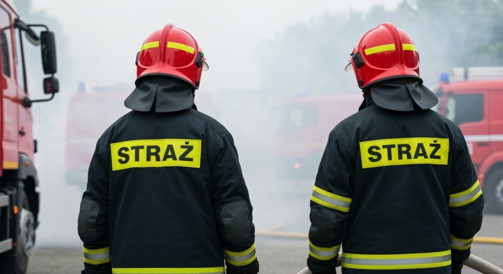 Pożar balkonu na 5. piętrze w Wrocławiu: szybka akcja straży pożarnej