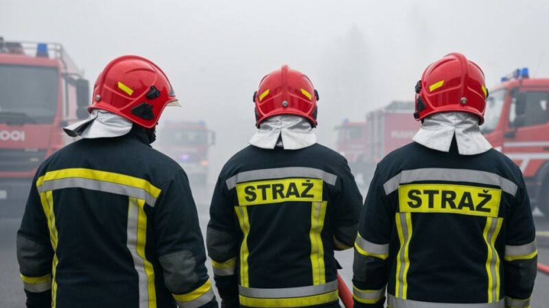 Tragedia w Brzegu Dolnym: 16-latek zginął w pożarze, siostra uratowała się skokiem przez okno