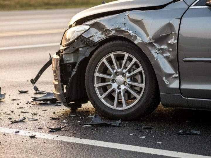 Tragiczny wypadek na A4: Ciężarówka zabiła kierowcę po kolizji z barierami