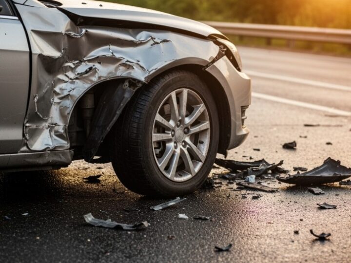 Wypadek na A4 pod Wrocławiem: Dwa tiry zderzyły się, ładunek na jezdni i ogromne korki!