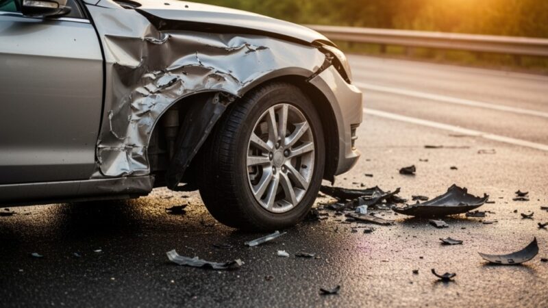 Wypadek na A4 pod Wrocławiem: Dwa tiry zderzyły się, ładunek na jezdni i ogromne korki!