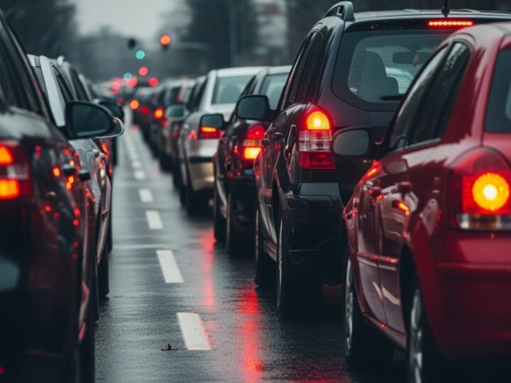 Długie korki na A4 pod Wrocławiem! Wypadki paraliżują ruch kierowców