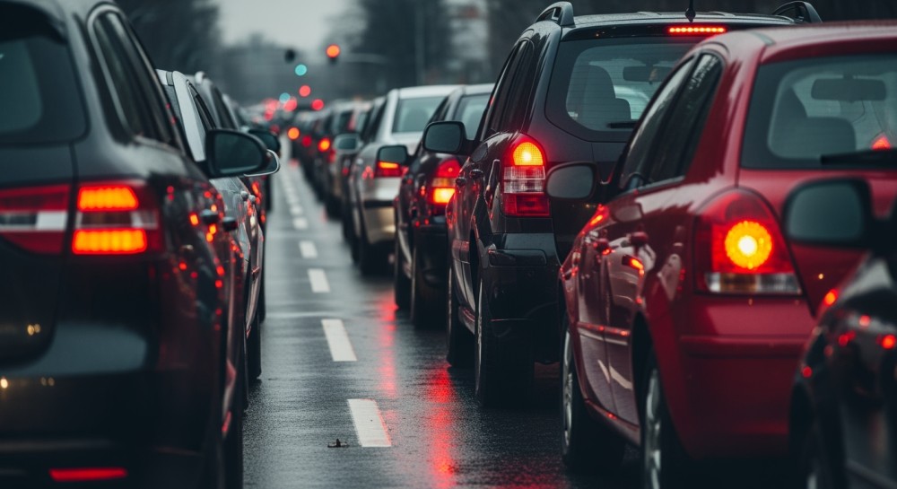 Długie korki na A4 pod Wrocławiem! Wypadki paraliżują ruch kierowców
