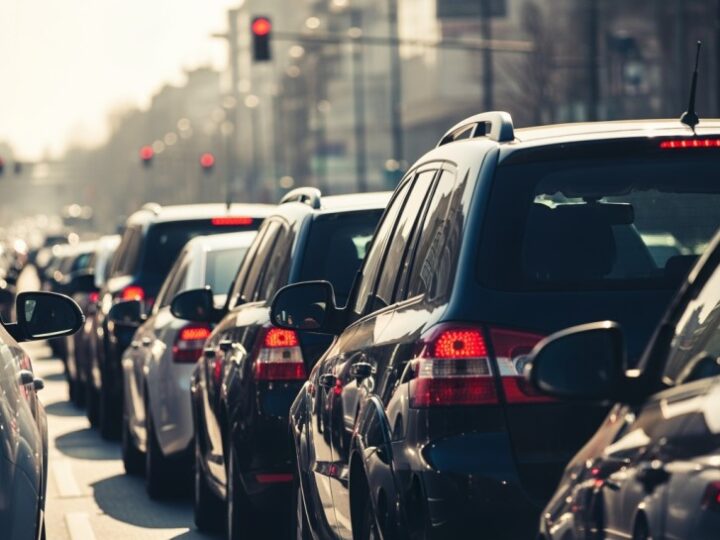Karambol czterech aut na A4 pod Wrocławiem paraliżuje ruch i tworzy gigantyczne korki