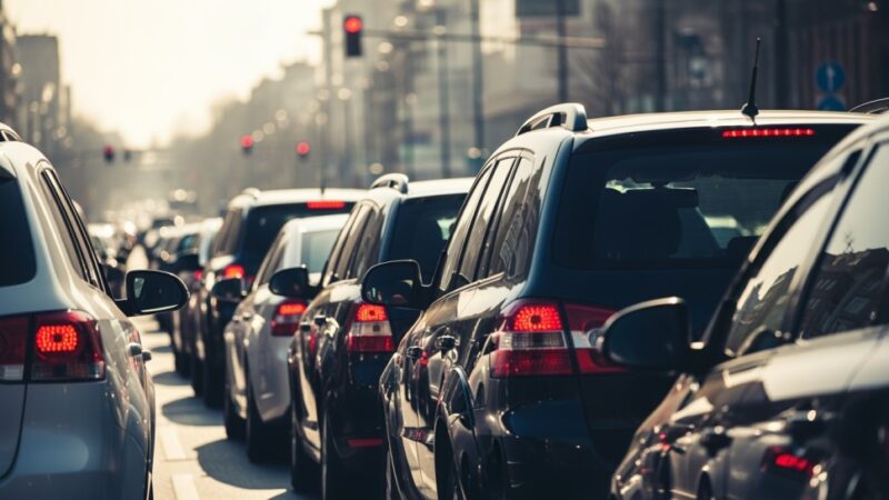 Karambol czterech aut na A4 pod Wrocławiem paraliżuje ruch i tworzy gigantyczne korki