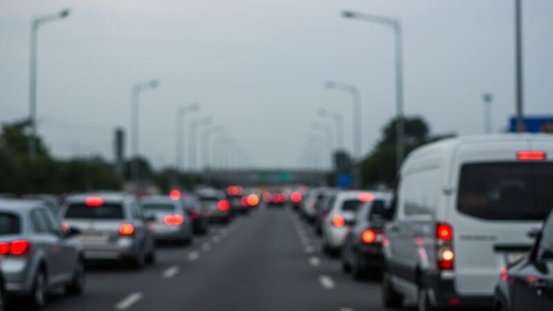 Karambol na A4: 6 aut w zderzeniu, kierowcy utknęli w ogromnych korkach
