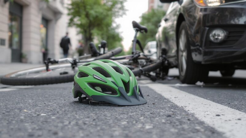 Rowerzysta potrącony na Pilczyckiej, tramwaje wracają na trasy po wypadku