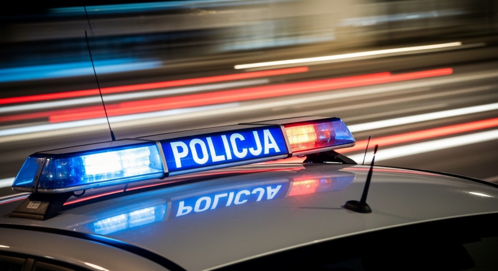 Wrocław: Tajemniczy sprawca zniszczył auto, zostawiając napis „NA FRONT”