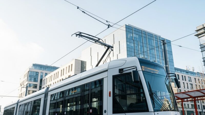 Tramwaje wracają na tory po kolizji na ul. Piłsudskiego!