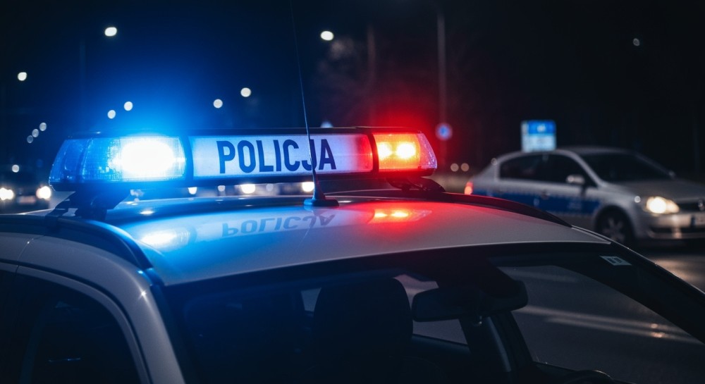 Mężczyzna zatrzymany na gorącym uczynku po dewastacji biura w Bykowie