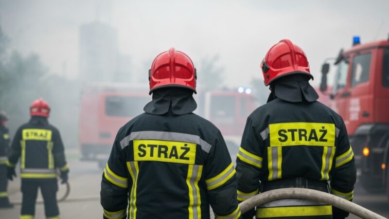 Pożar w sklepie rowerowym nie zatrzymał targowiska „Na Młynie”!