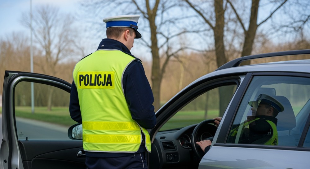 Kierowca Mercedesa w opałach: niebezpieczne manewry i łapówka na drodze do więzienia