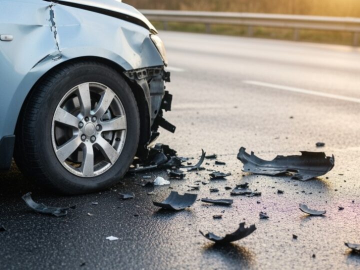Tragiczny poranek na A4: Kolizje 8 aut wstrzymują ruch!