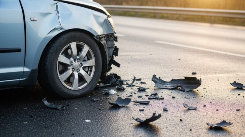 Tragiczny poranek na A4: Kolizje 8 aut wstrzymują ruch!