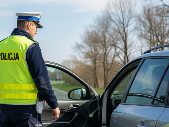 Kumulacja przewinień 40-latka. Prowadził auto bez OC, pod wpływem narkotyków, mając zakaz i decyzję o cofnięciu uprawnień