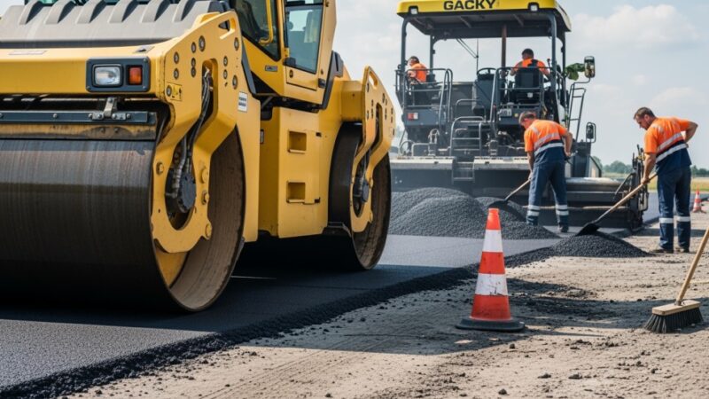 Nowe drogi w Gminie Siechnice: modernizacja sześciu odcinków dla lepszego bezpieczeństwa