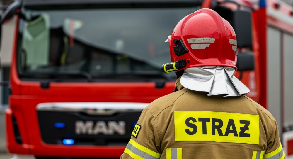 Siedem jednostek straży pożarnej ratuje mieszkańców wrocławskiej kamienicy