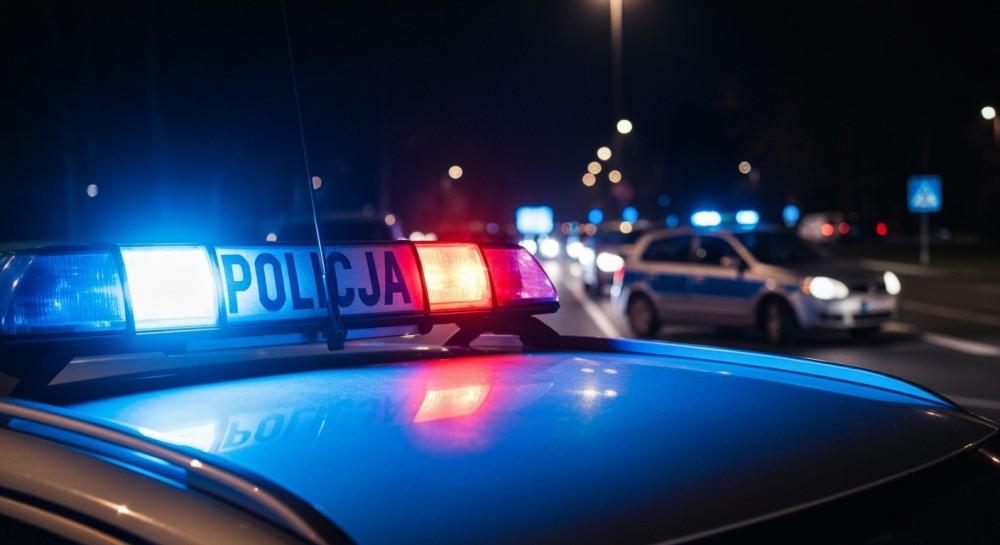 Głośny Dodge zatrzymany przez policję za przekroczenie norm hałasu