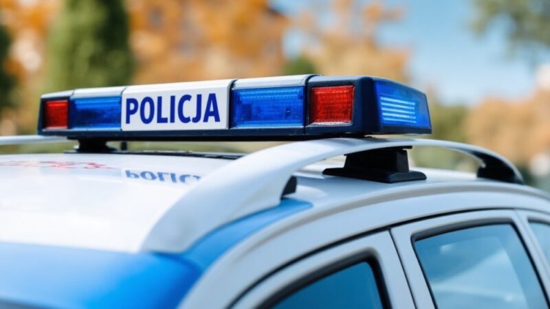 Manewry kryzysowe w Kątach Wrocławskich: Policja testuje gotowość na zagrożenia bombowe