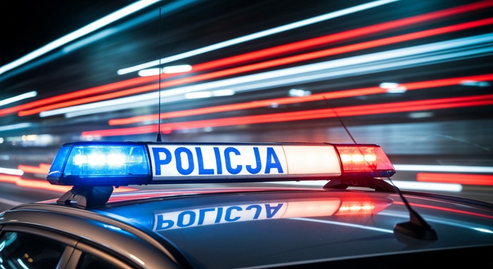 Mężczyzna z czterema zakazami prowadzenia pojazdów w rękach policji