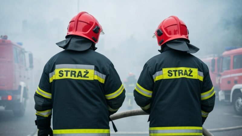 Strażacy bohaterami: Pies uratowany z płomieni w heroicznym wyczynie