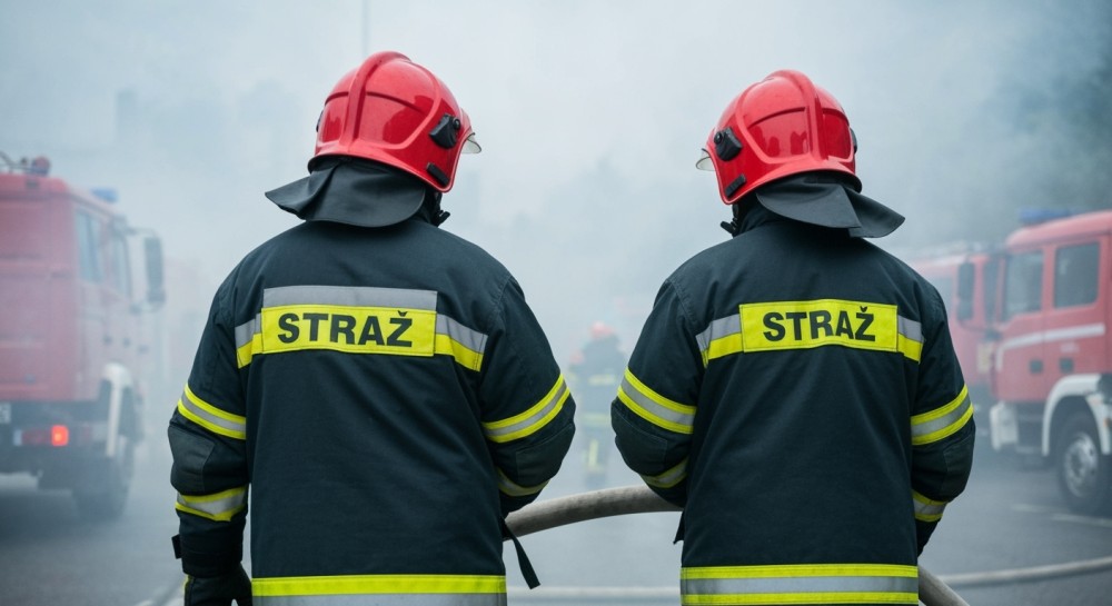 Strażacy bohaterami: Pies uratowany z płomieni w heroicznym wyczynie