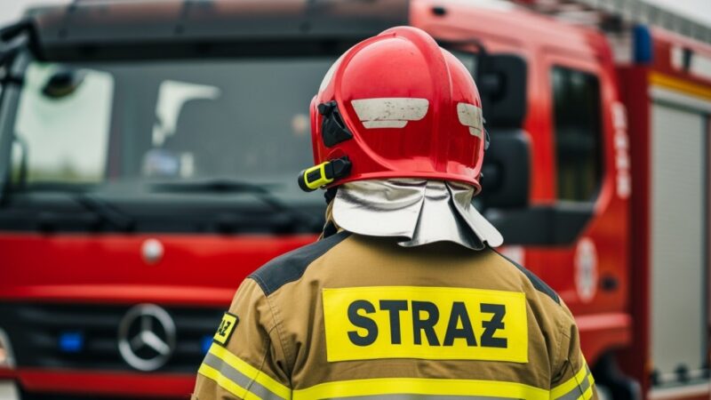 Piesek symbolem nadziei po tragicznym pożarze w Chrząstawie Wielkiej