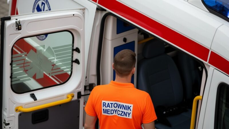 Szybka akcja ratunkowa ratuje 79-latka w Trzebnicy