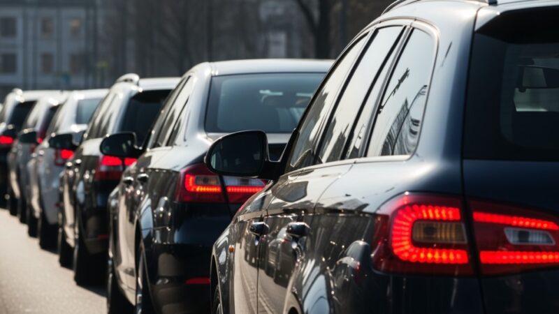 Taksówka na torach: Nietrzeźwy kierowca paraliżuje ruch tramwajowy we Wrocławiu