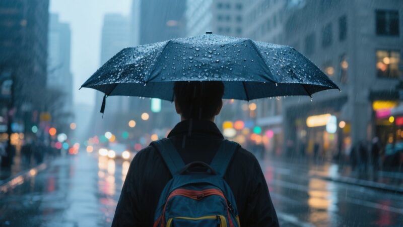 Zimowe zagrożenie na drogach: służby w akcji mimo braku śniegu