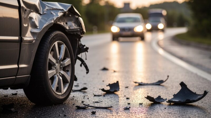 Chaos na Legnickiej: Dwie kolizje sparaliżowały ruch w Wrocławiu