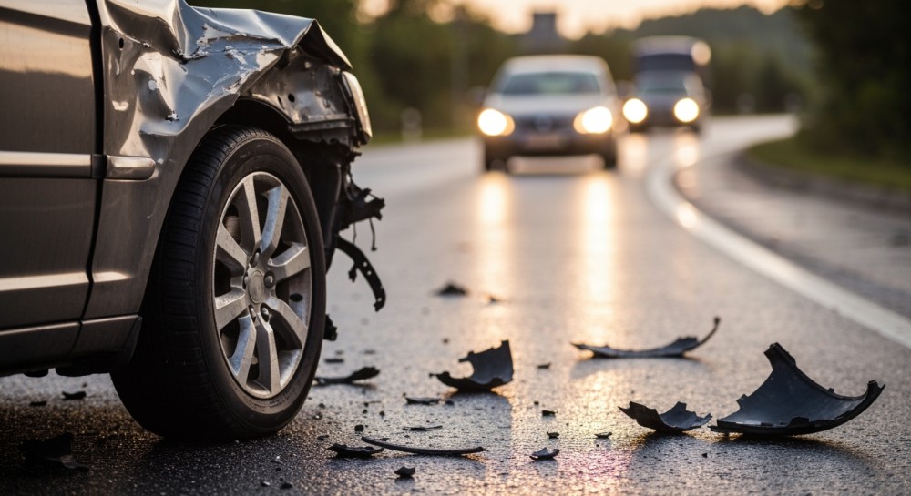 Chaos na Legnickiej: Dwie kolizje sparaliżowały ruch w Wrocławiu