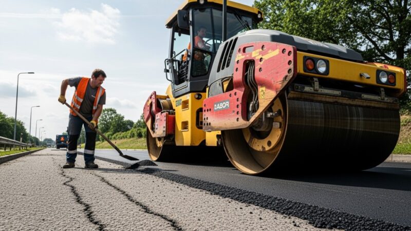 Nowe ulice i szybkie remonty na południu Wrocławia: prace drogowe w pełnym toku!