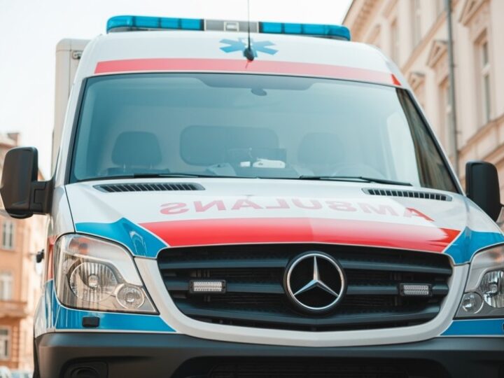 Mężczyzna uwolniony spod samochodu we Wrocławiu – dramatyczna akcja ratunkowa