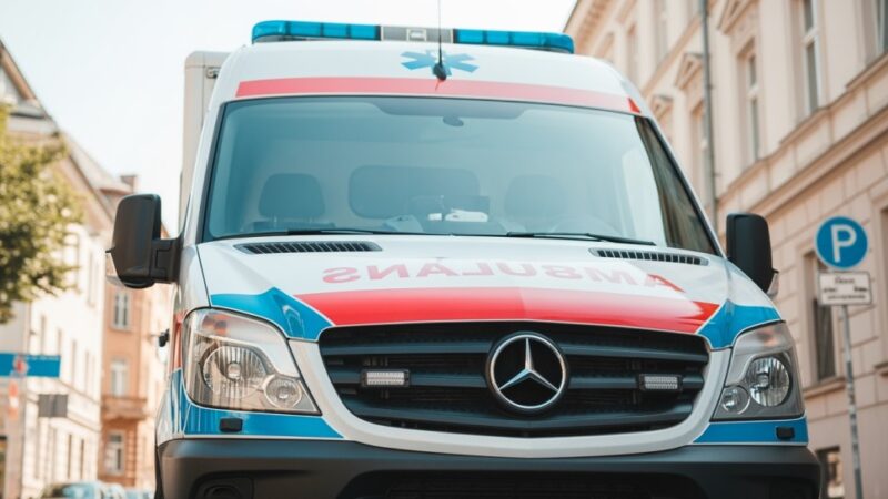 Mężczyzna uwolniony spod samochodu we Wrocławiu – dramatyczna akcja ratunkowa