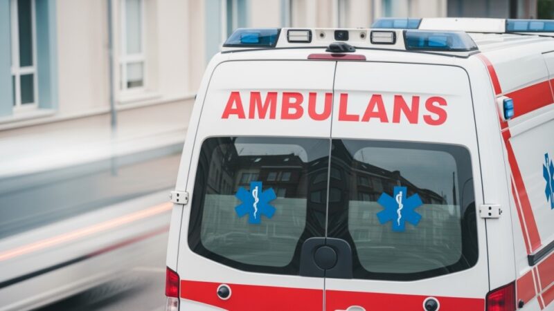 Wigilijna interwencja: Policja ratuje mężczyznę na czwartym piętrze przed tragicznym upadkiem