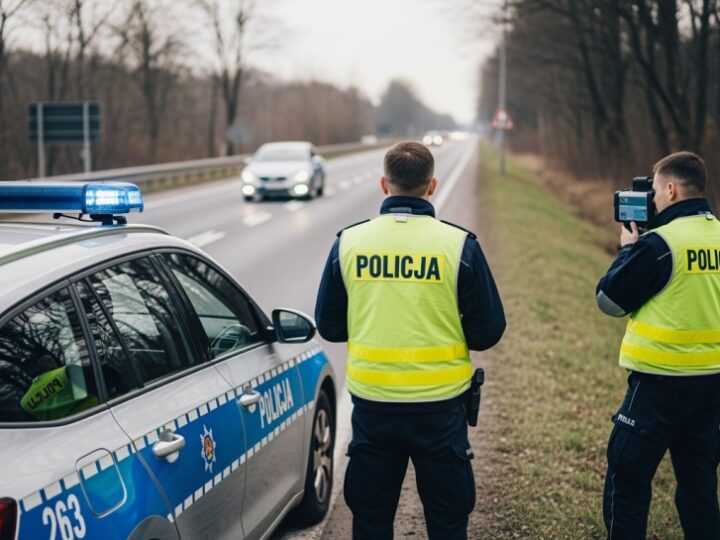 Dramatyczna noc w Ząbkowicach: 21-latek w rękach policji po niebezpiecznej jeździe