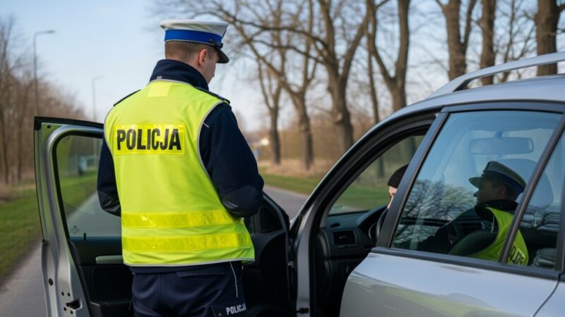 Alkoholowa jazda: nietrzeźwi kierowca i pasażerka zatrzymani na DK94