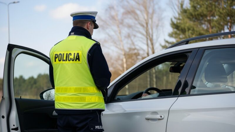 Bezpieczne drogi z Mikołajem: Uczniowie i policja w akcji w Wiązowie