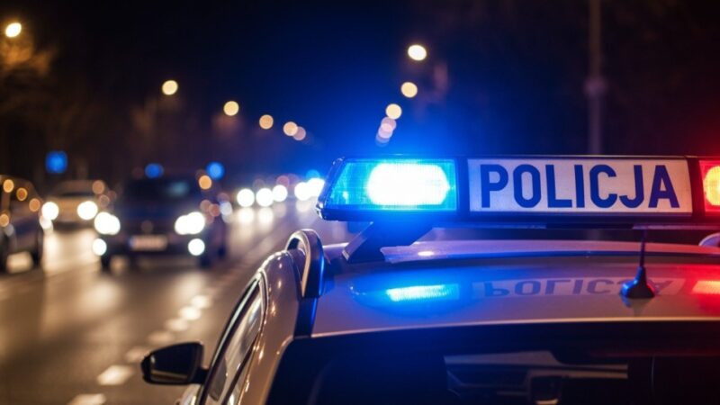 Pijany agresor zaatakował współlokatorkę, policja błyskawicznie zareagowała