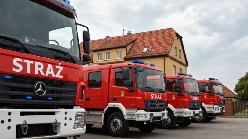Pożar na ul. Brodzkiej: mieszkańcy w dramatycznej ewakuacji!