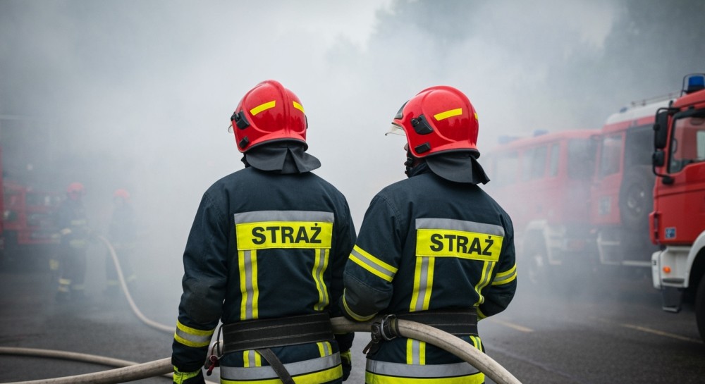 Policjanci z Wałbrzycha ratują papugę seniorki po pożarze