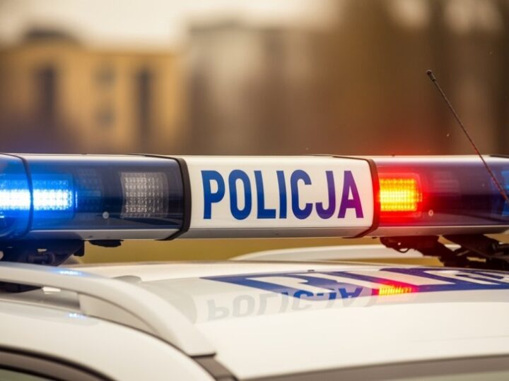 Policjanci z Jeleniej Góry ratują seniorkę w zimowej burzy