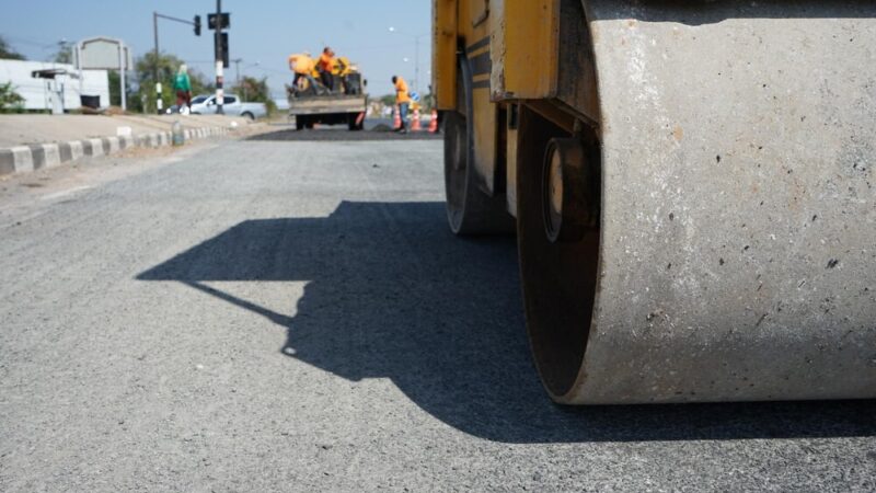 Rondo w Sobótce coraz bliżej ukończenia: 70% prac już za nami!