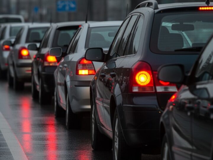 Trzy ciężarówki paraliżują A4 – kierowcy utknęli w korku!