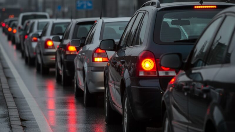 Trzy ciężarówki paraliżują A4 – kierowcy utknęli w korku!