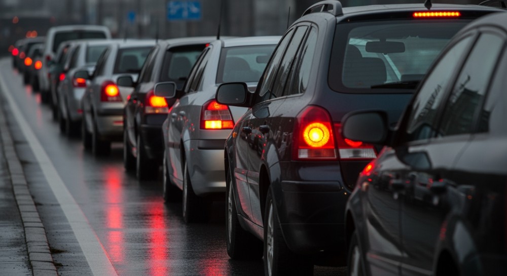 Trzy ciężarówki paraliżują A4 – kierowcy utknęli w korku!