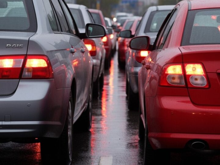 Korki na Wschodniej Obwodnicy Wrocławia: Awaria dylatacji wstrzymuje ruch!